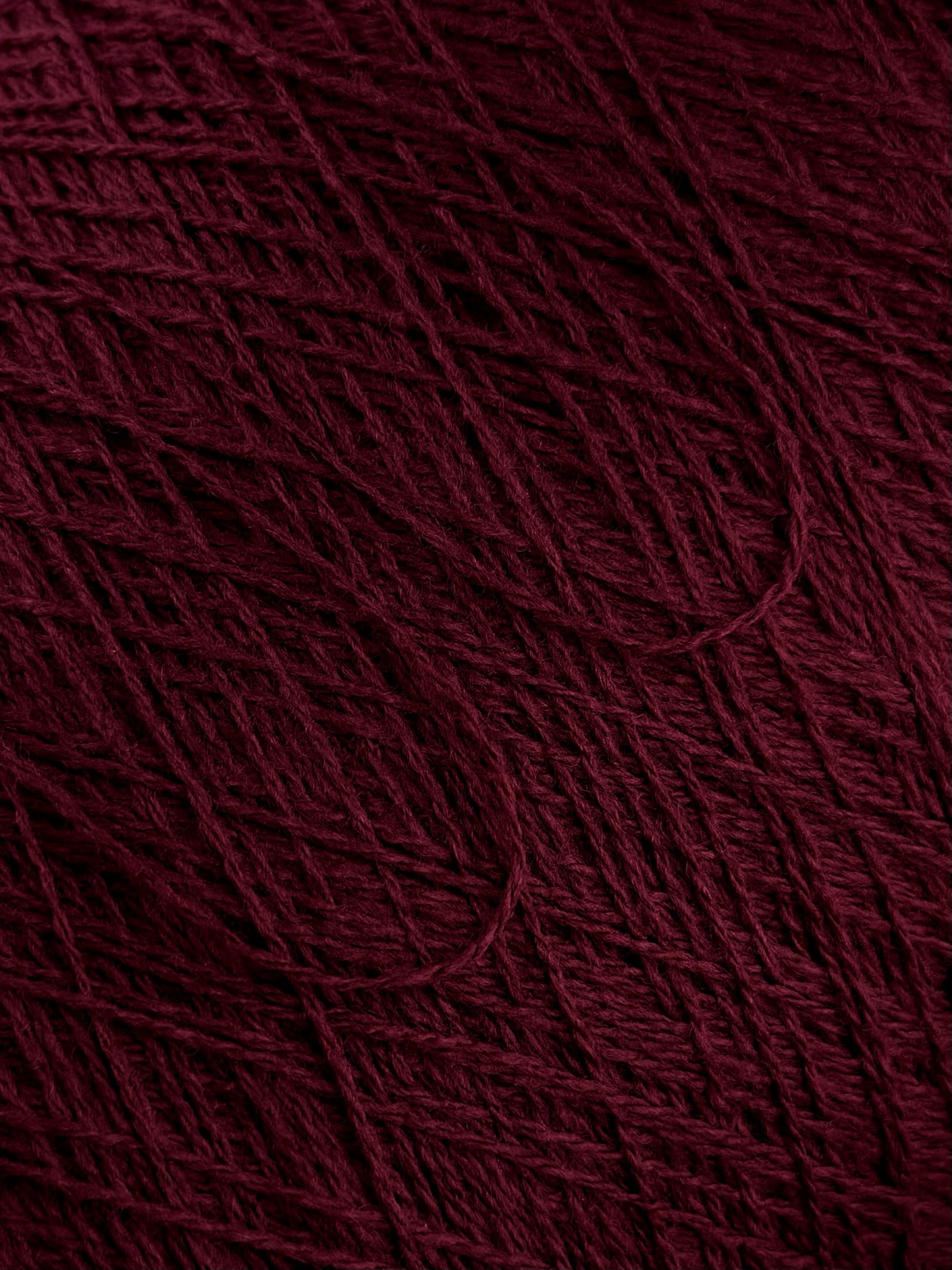 Loro Piana Lana Cash Nm 2/18 – Fil 90% Laine Mérinos 10% Cachemire col. Rouge bourgogne